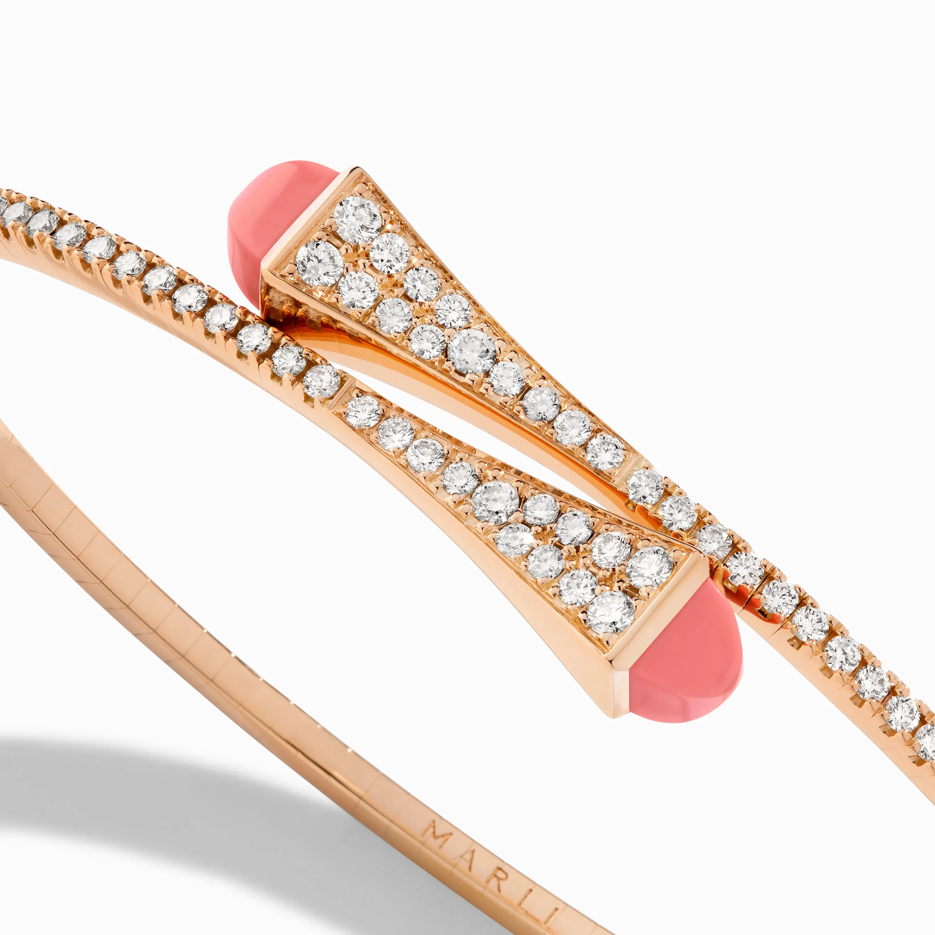Cleo Diamond Slim Slip-On Bracelet
