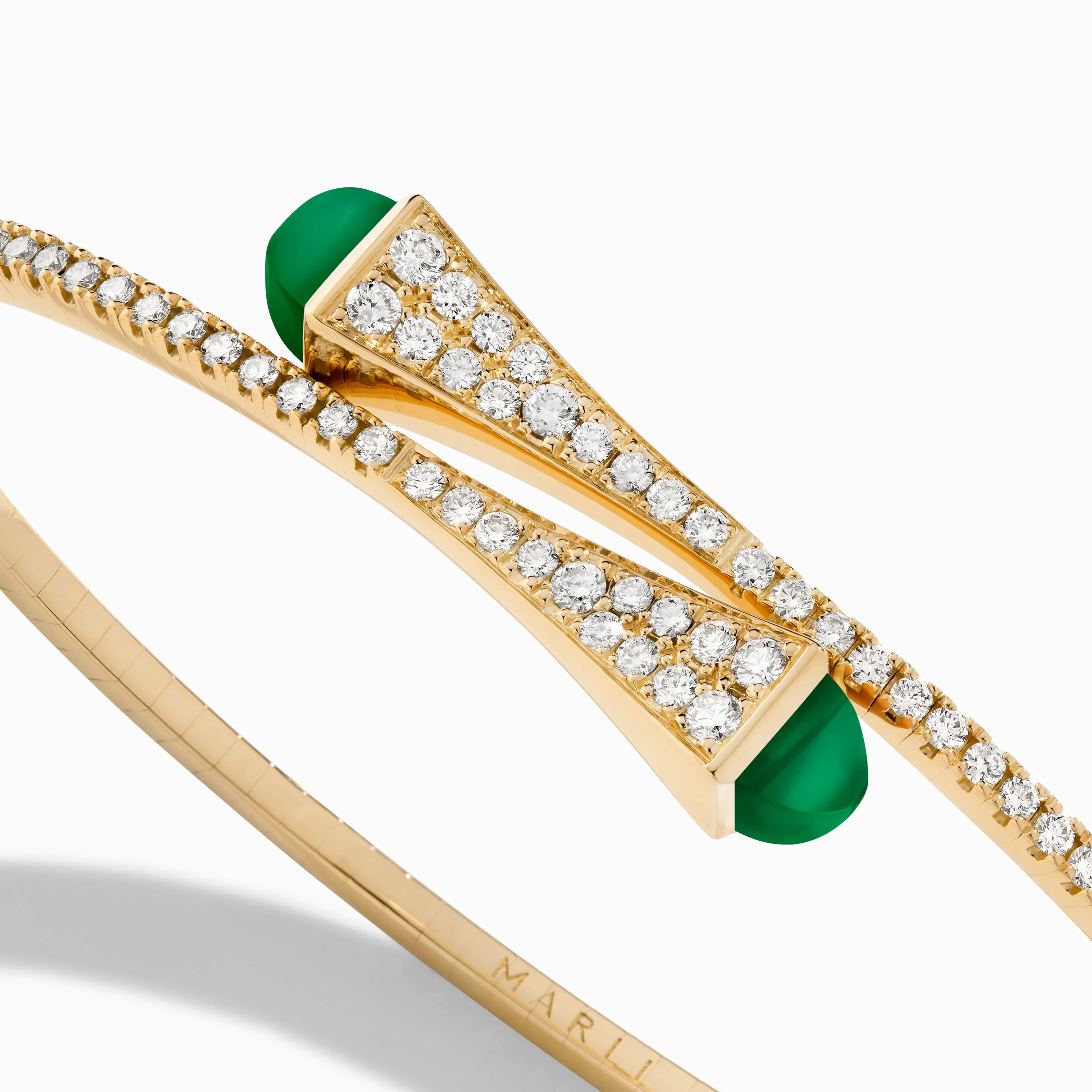Cleo Diamond Slim Slip-On Bracelet