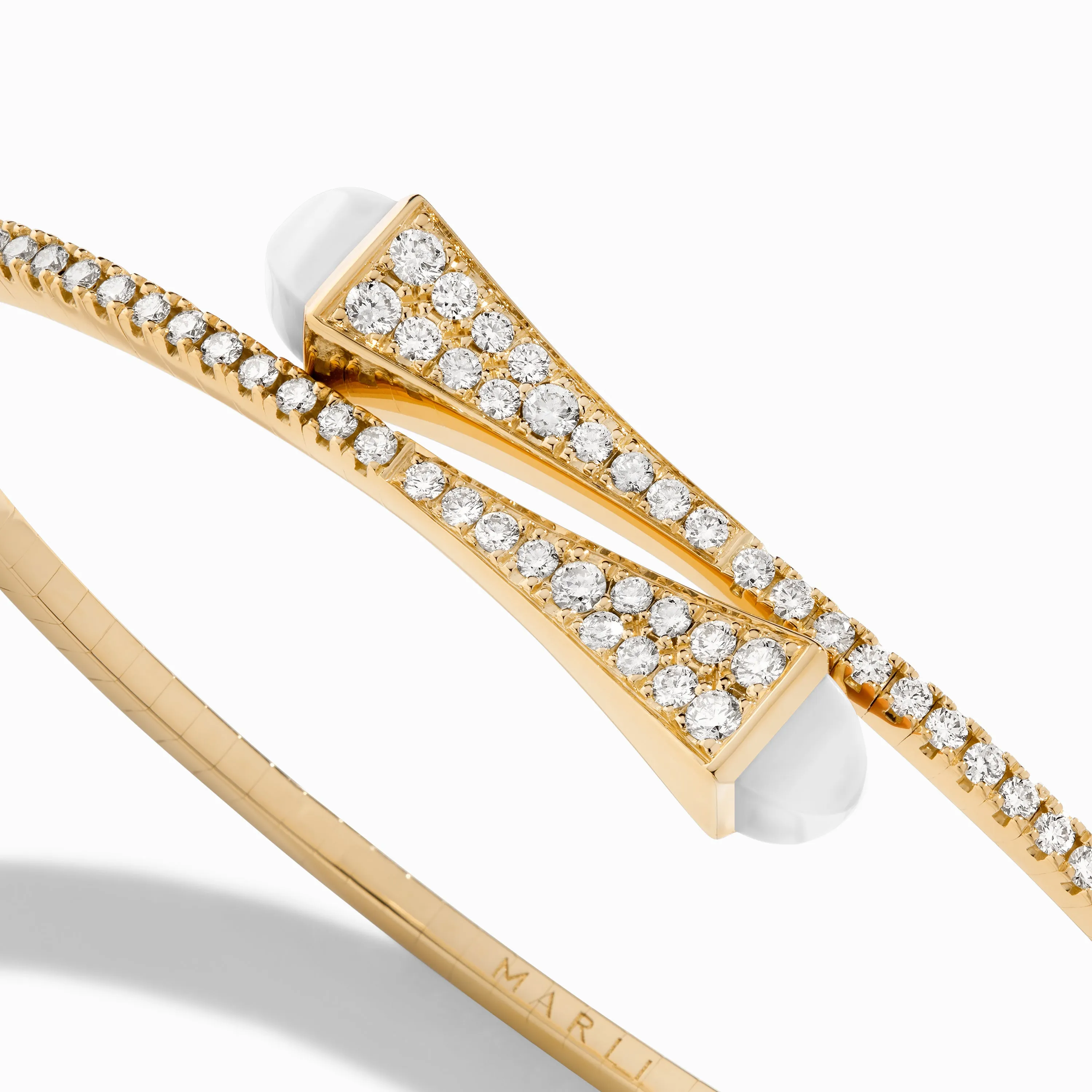 Cleo Diamond Slim Slip-On Bracelet
