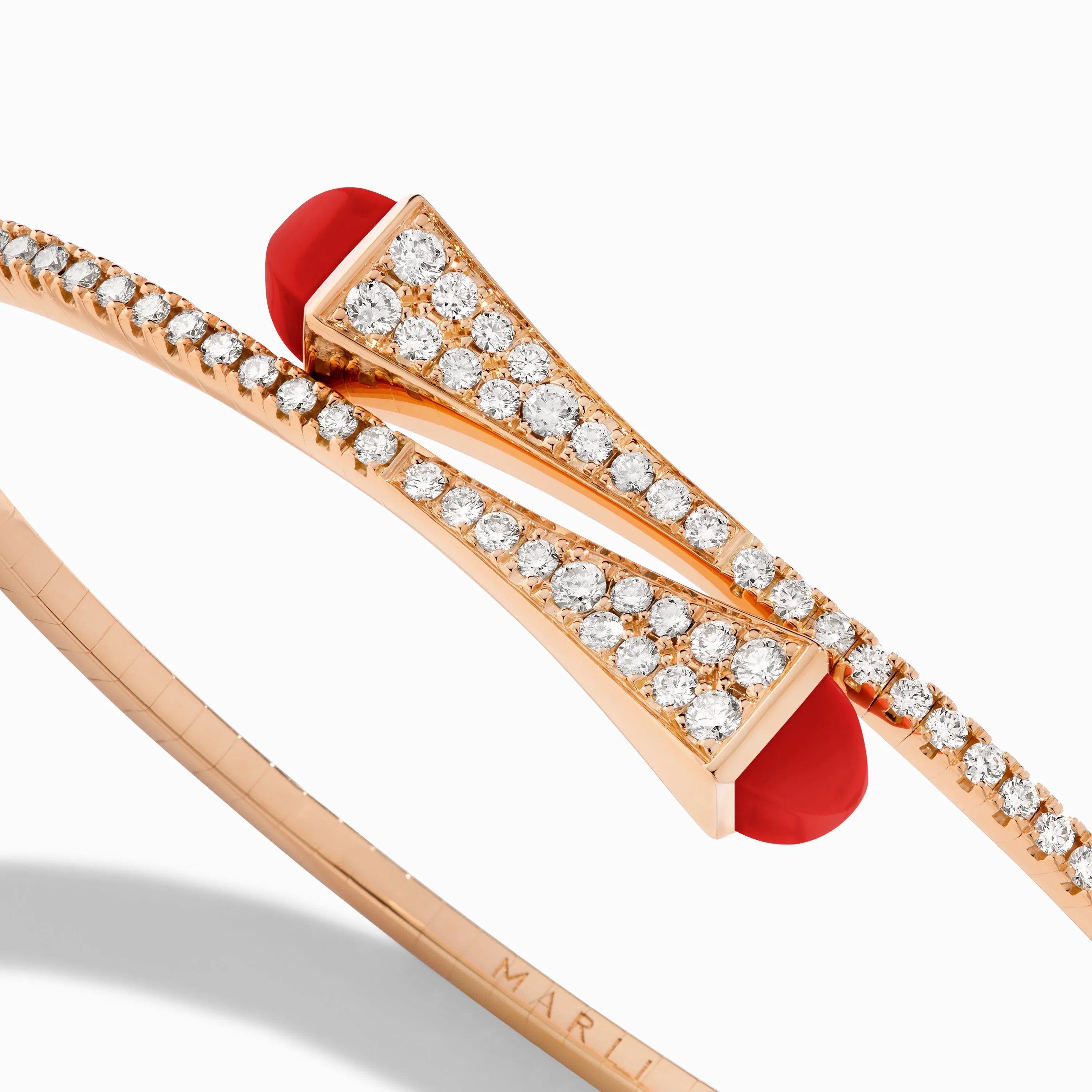 Cleo Diamond Slim Slip-On Bracelet