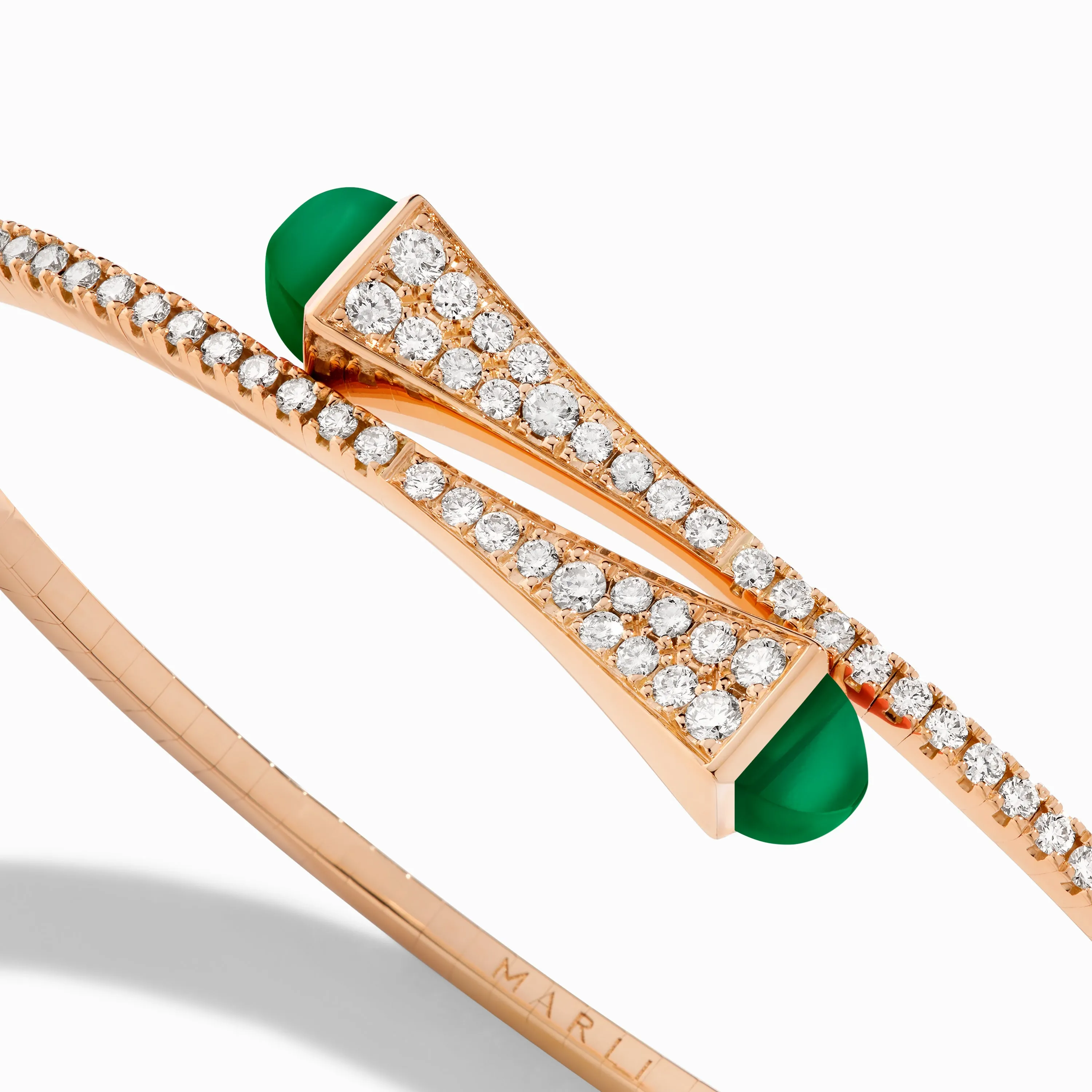Cleo Diamond Slim Slip-On Bracelet