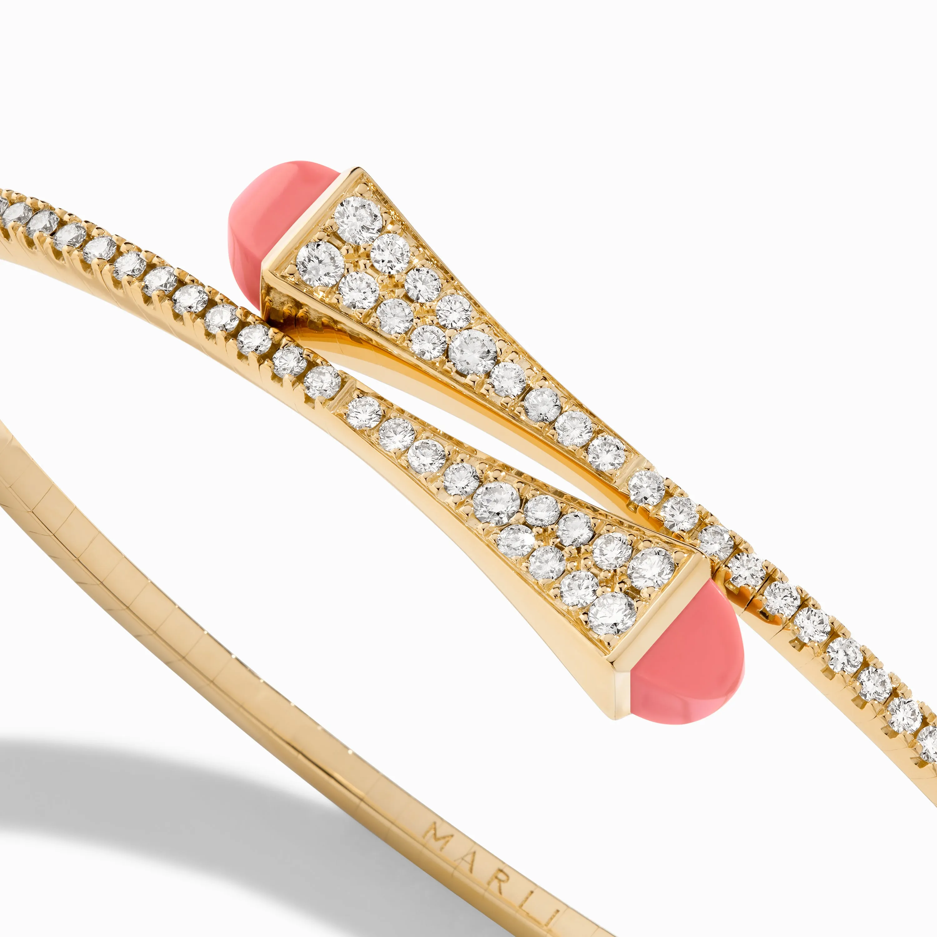 Cleo Diamond Slim Slip-On Bracelet