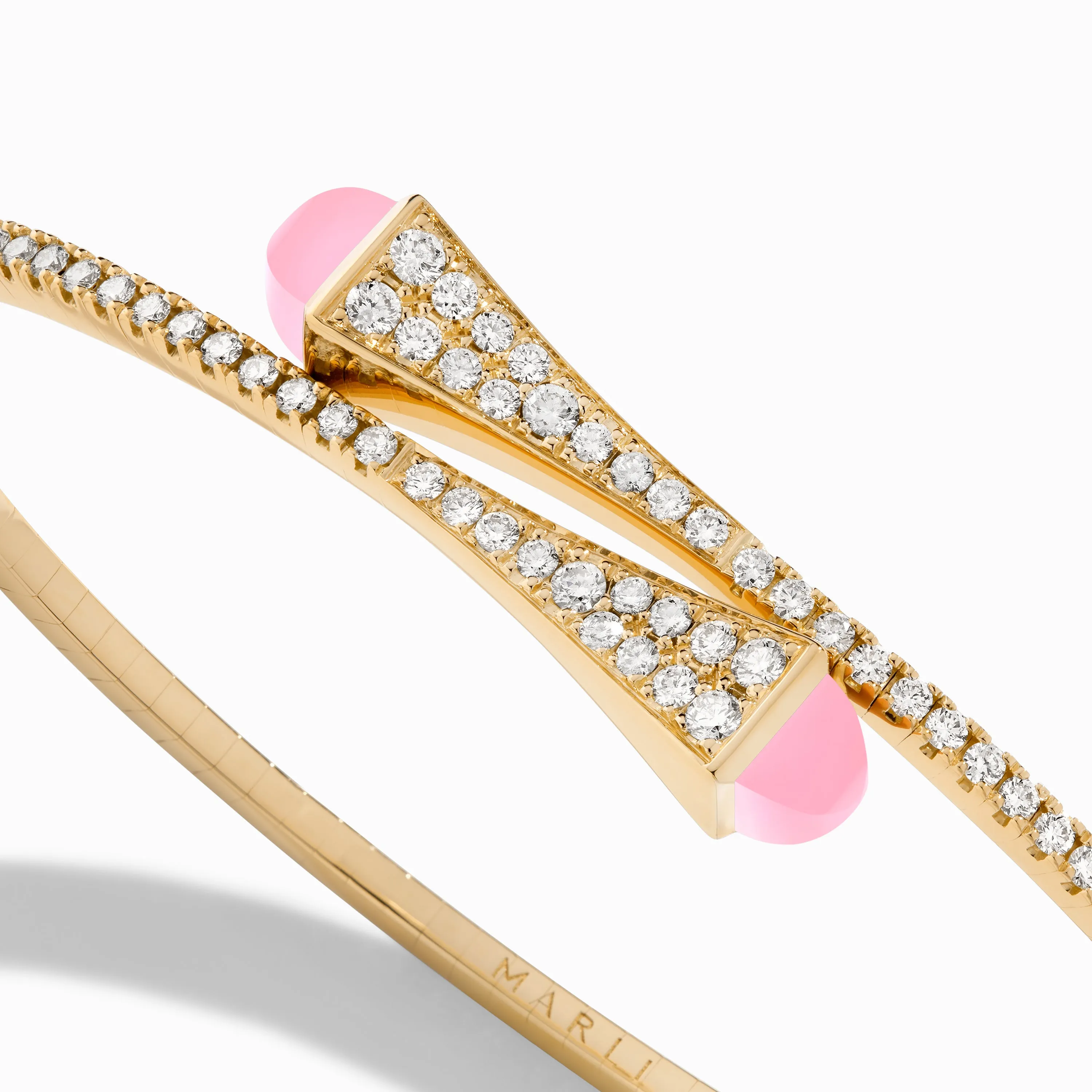 Cleo Diamond Slim Slip-On Bracelet