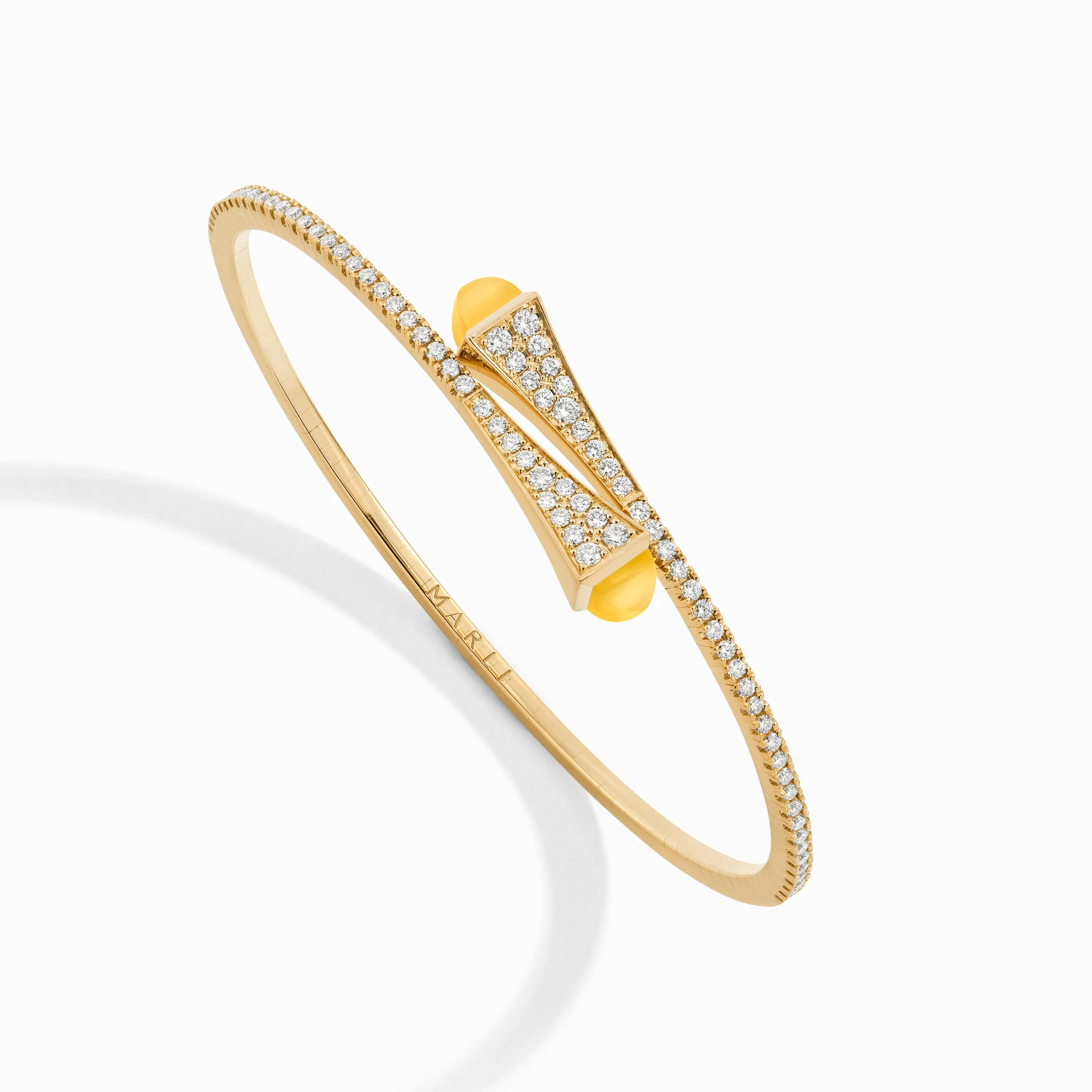 Cleo Diamond Slim Slip-On Bracelet