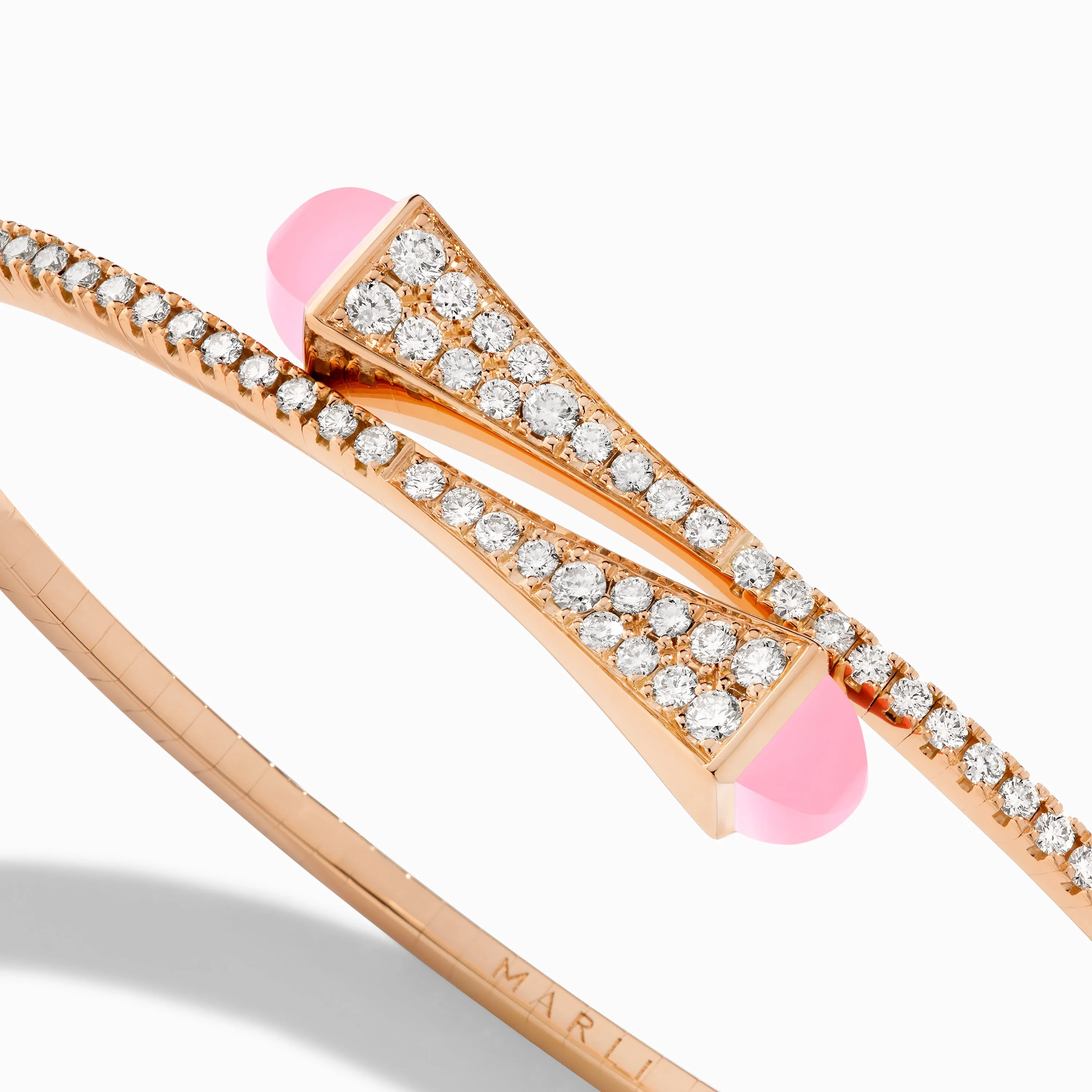 Cleo Diamond Slim Slip-On Bracelet