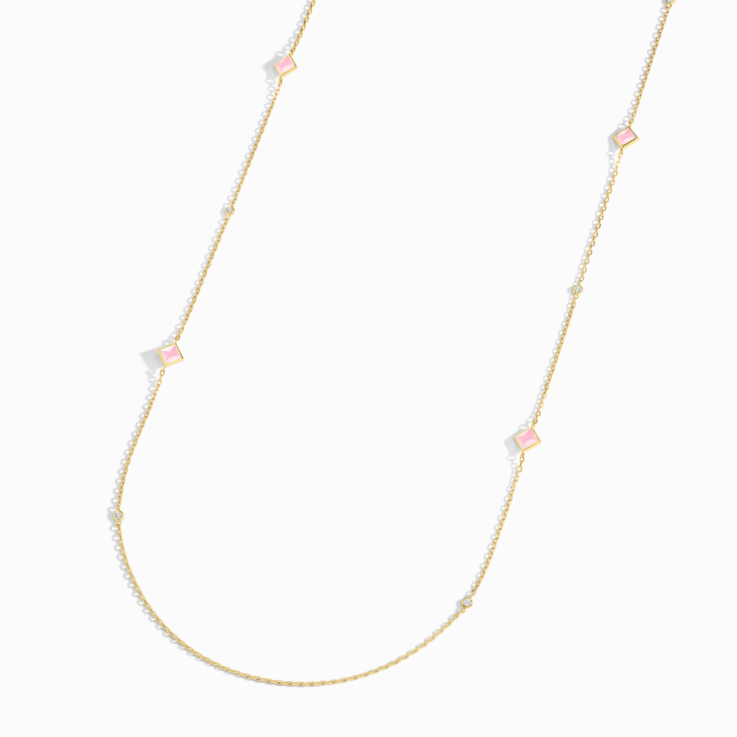 Cleo Pyramid Chain Necklace