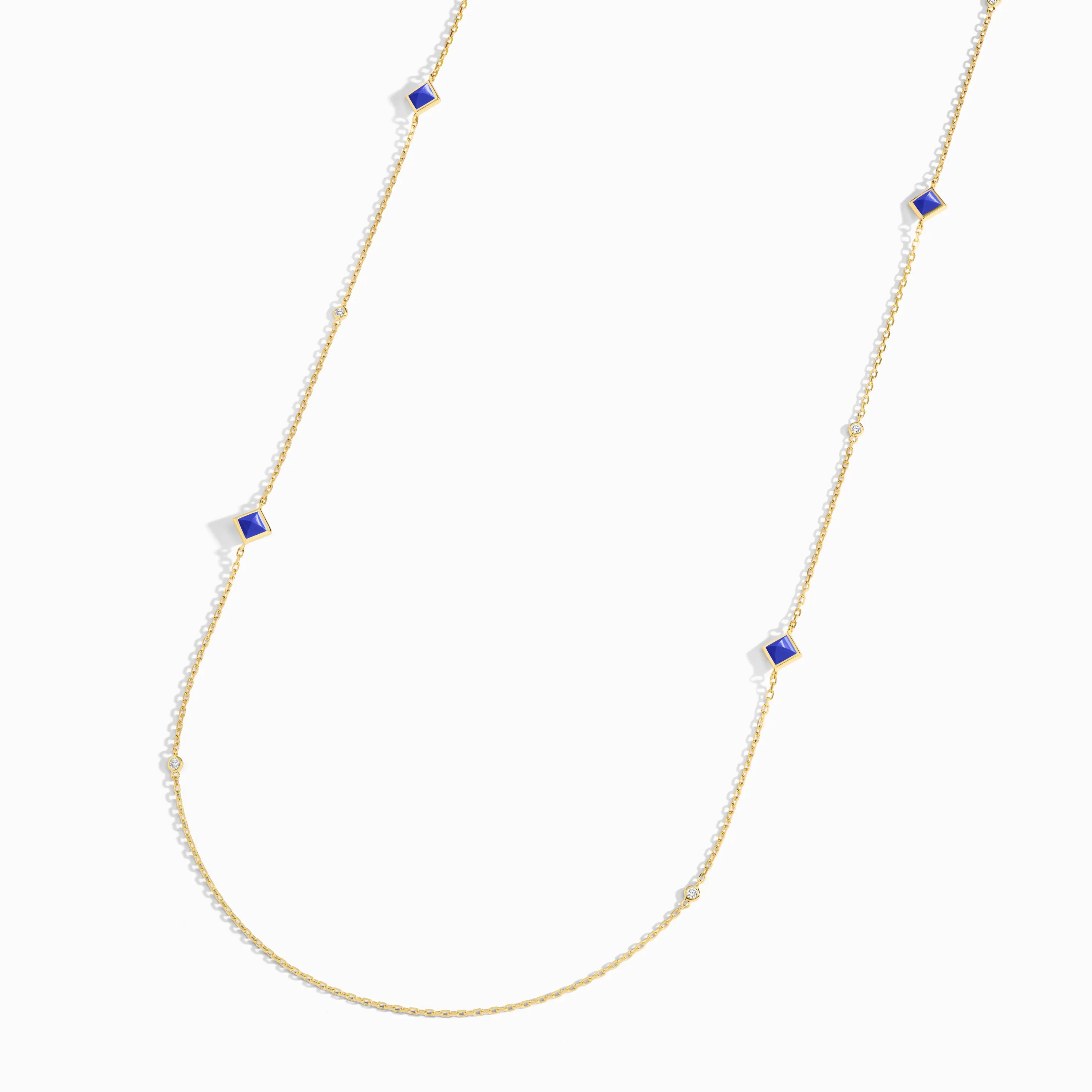 Cleo Pyramid Chain Necklace