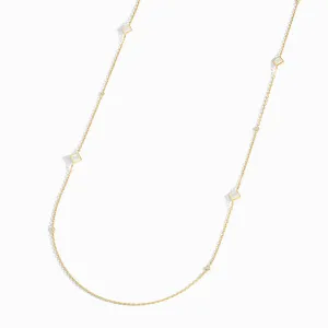 Cleo Pyramid Chain Necklace