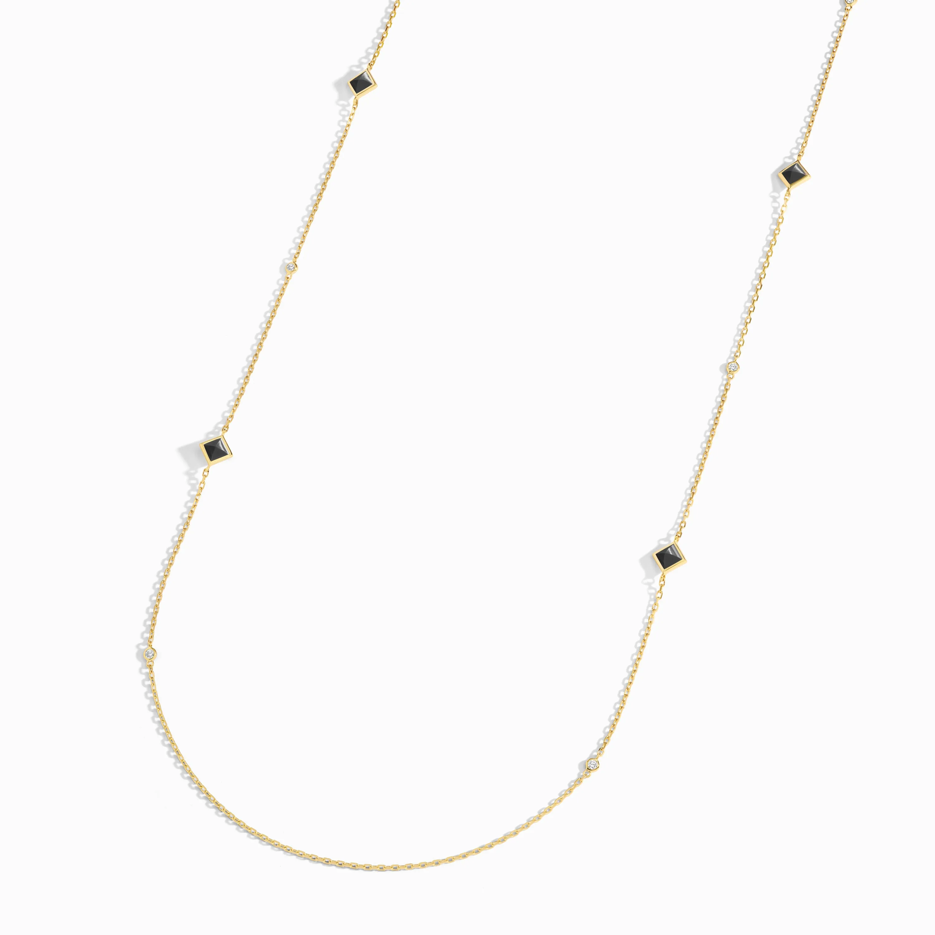 Cleo Pyramid Chain Necklace