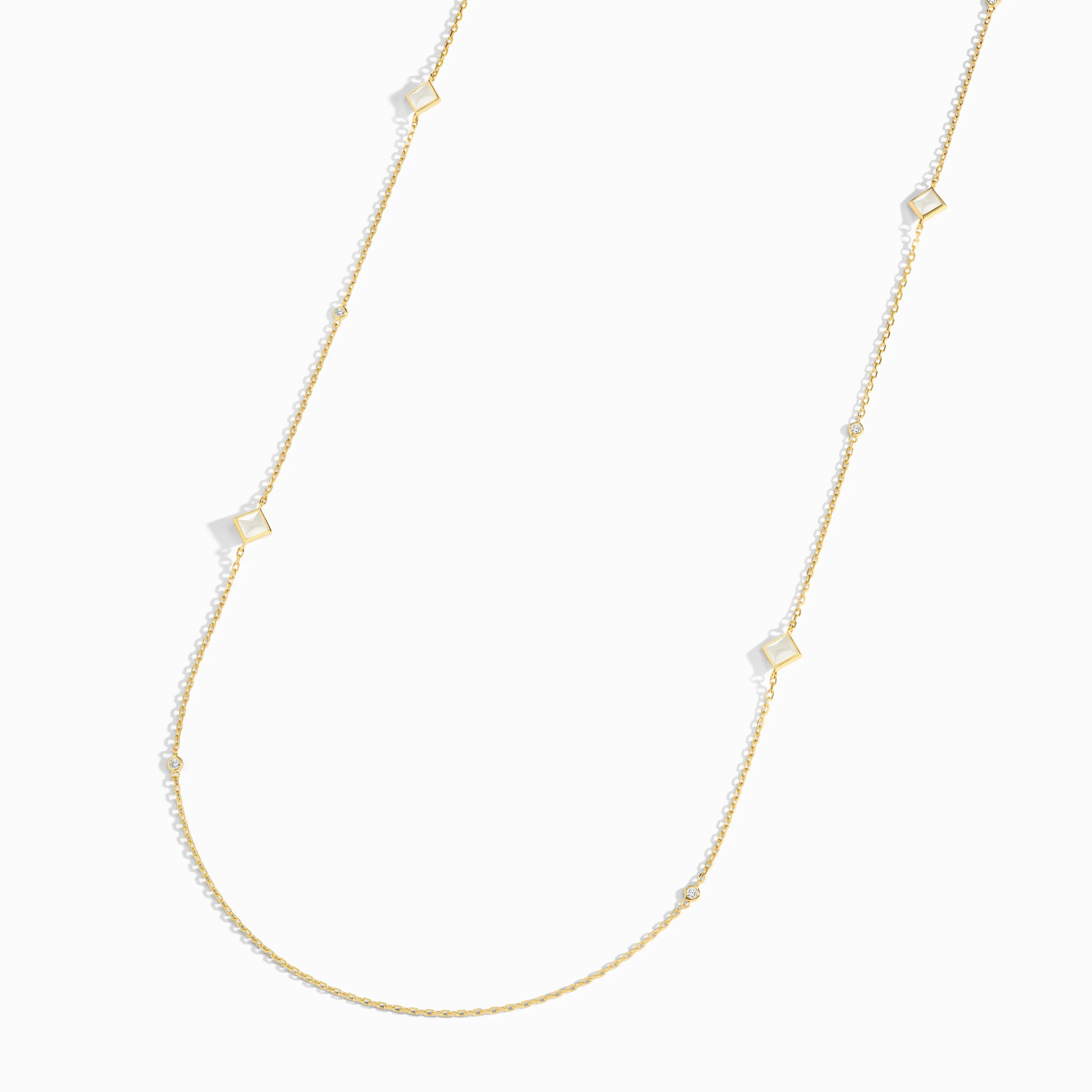 Cleo Pyramid Chain Necklace