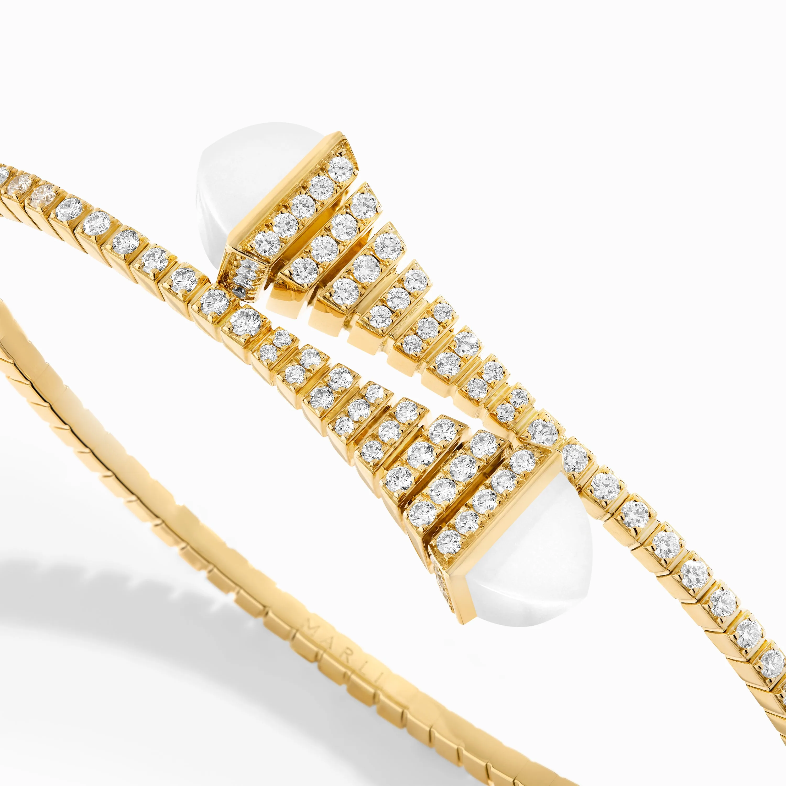 Cleo Rev Diamond Slim Slip-On Bracelet