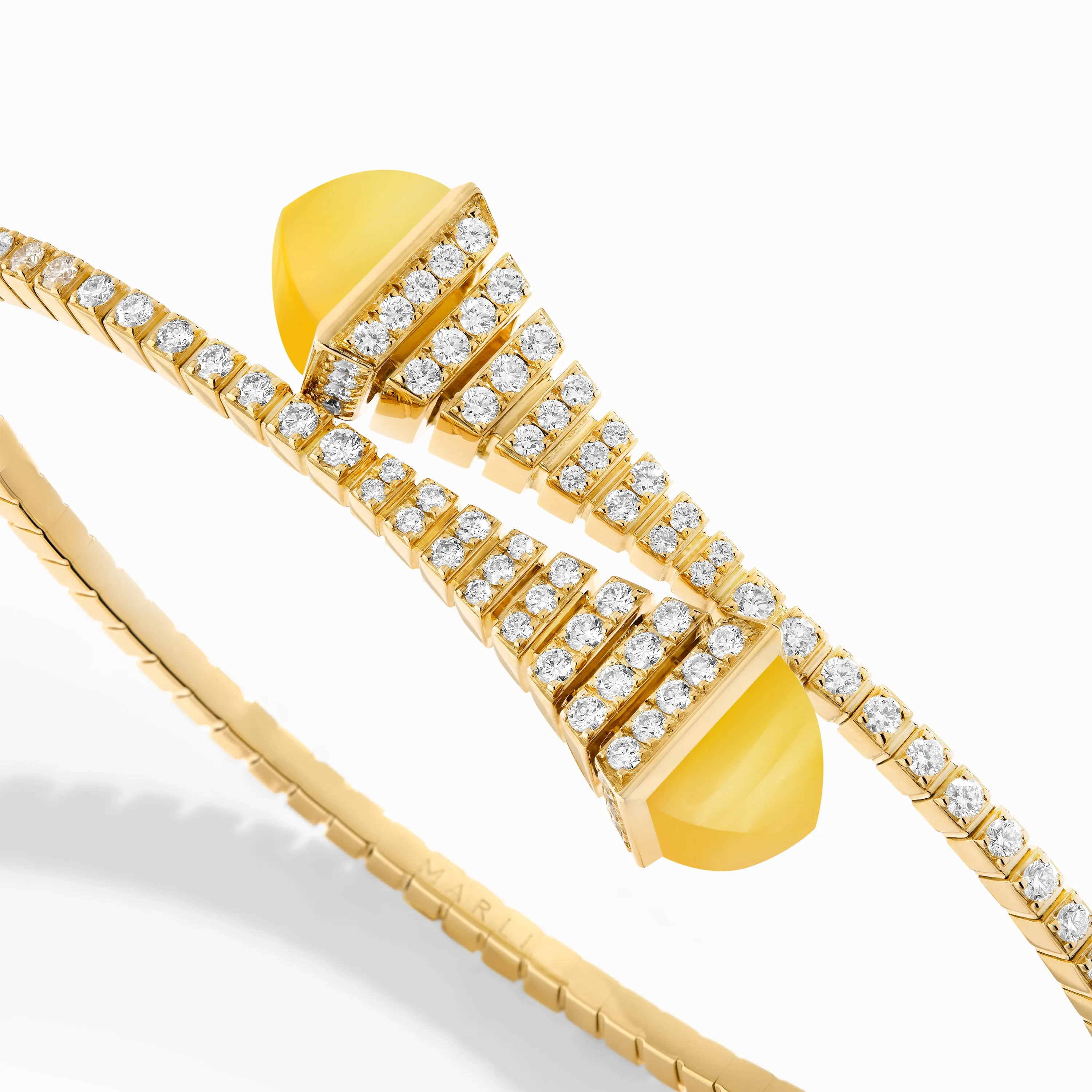 Cleo Rev Diamond Slim Slip-On Bracelet