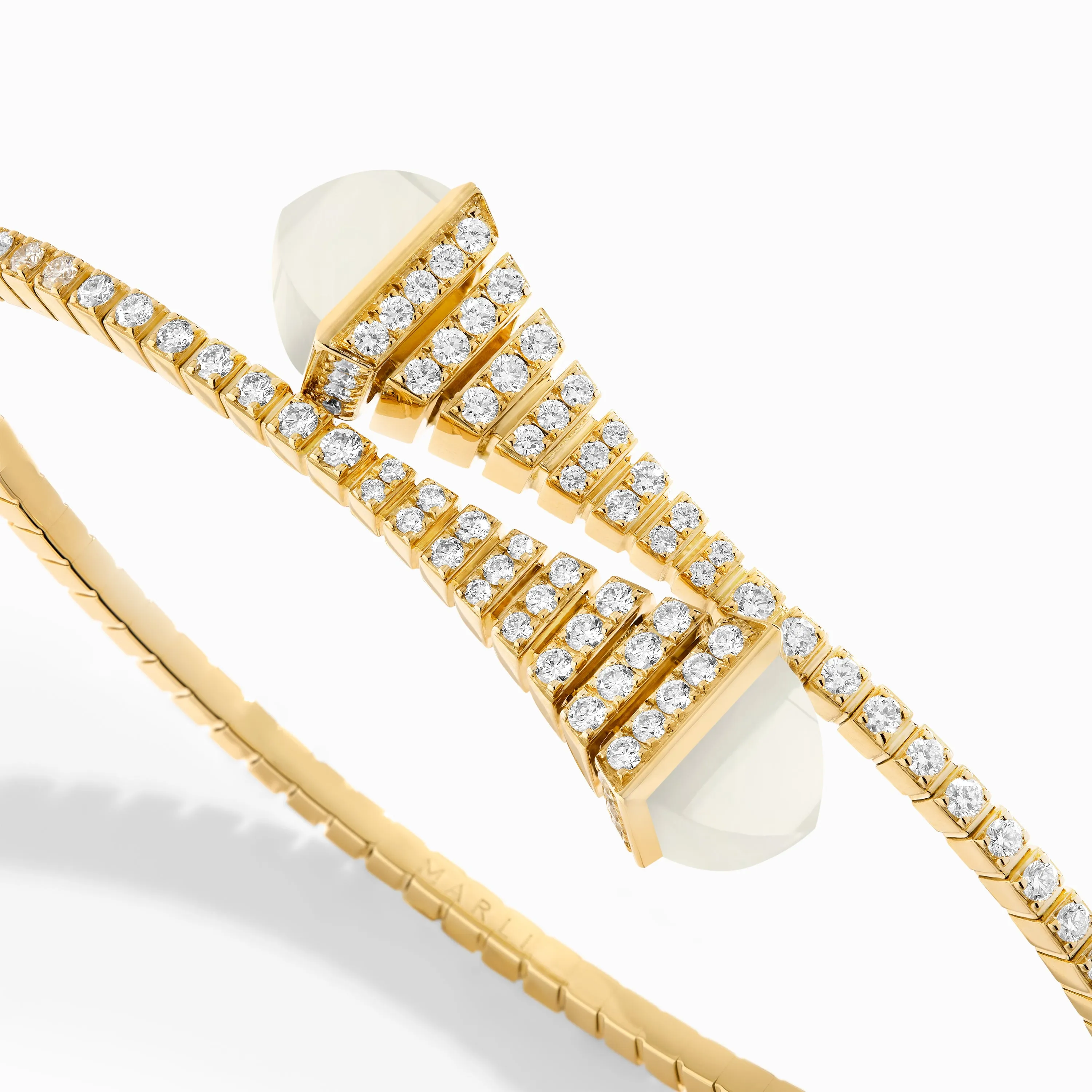 Cleo Rev Diamond Slim Slip-On Bracelet