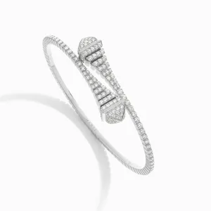 Cleo Rev Full Diamond Slim Slip-On Bracelet