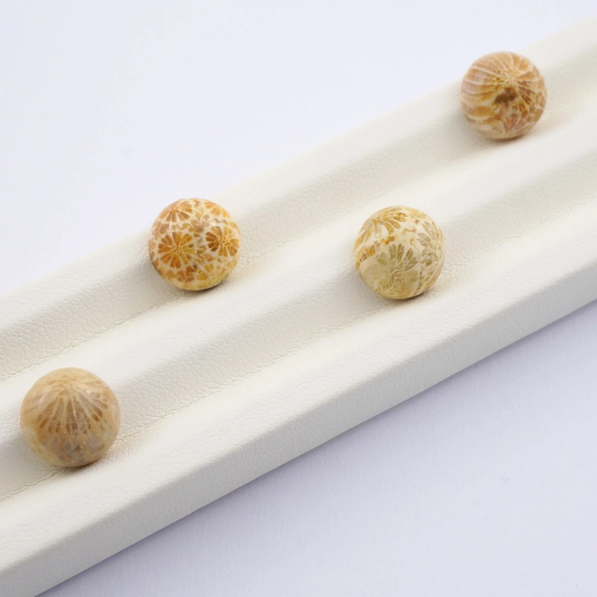 Coral - Round Cabochon