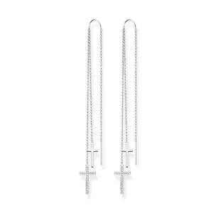 Cross Dangle Earrings