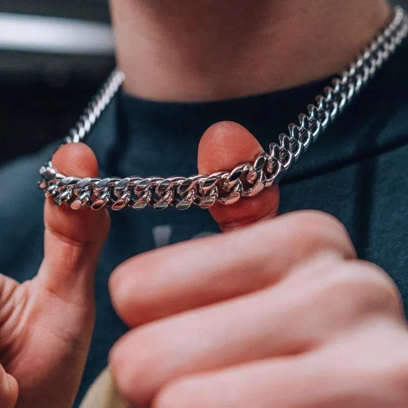 Cuban Link  Stainless Steel Necklace