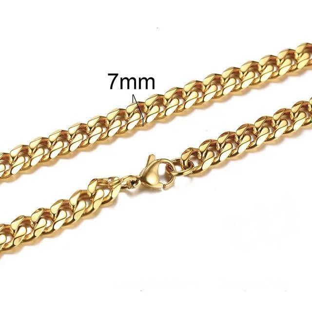 Cuban Link  Stainless Steel Necklace