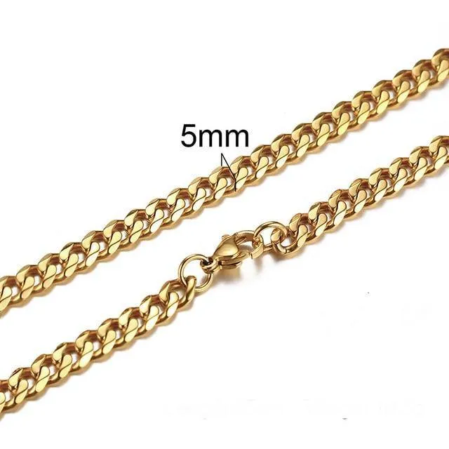 Cuban Link  Stainless Steel Necklace