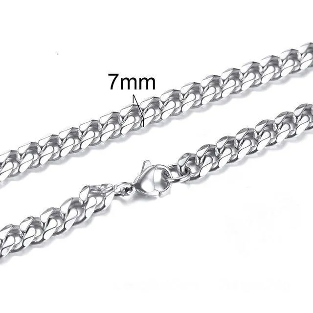 Cuban Link  Stainless Steel Necklace