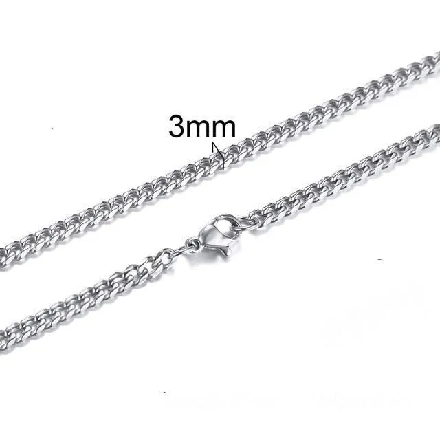 Cuban Link  Stainless Steel Necklace