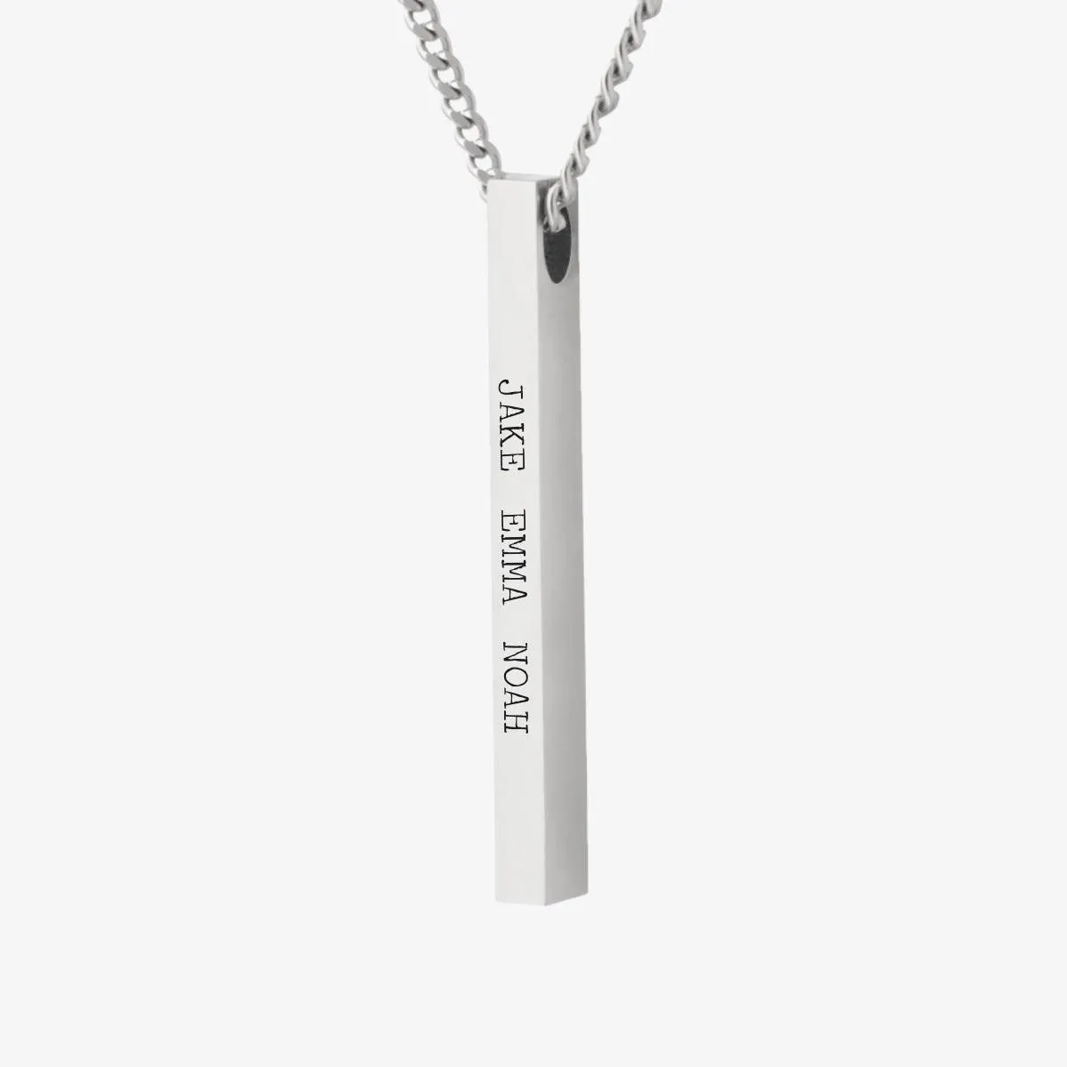 (CUSTOMCUFF)RED Bar Necklace