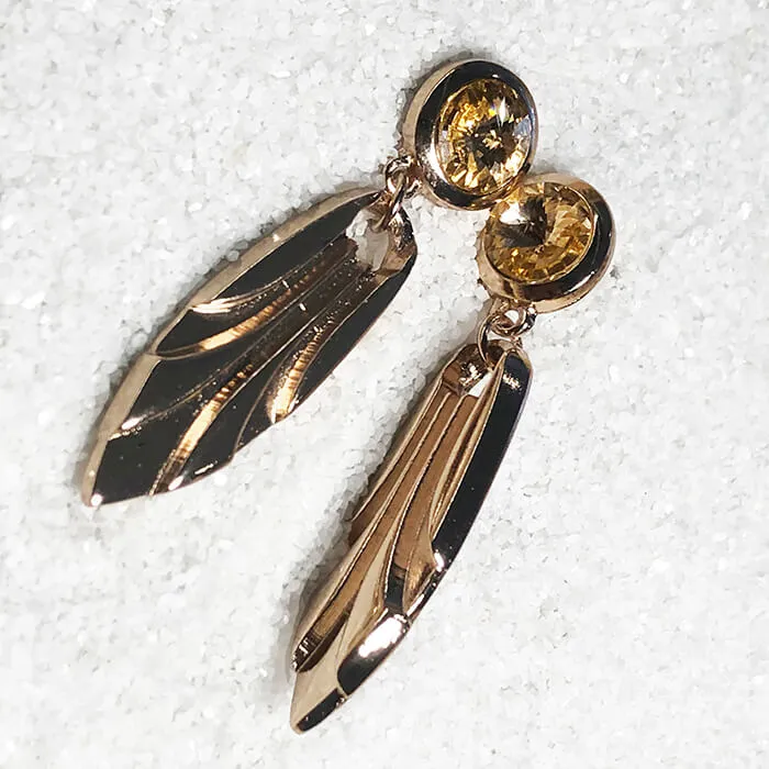 Dazzle dangle earrings