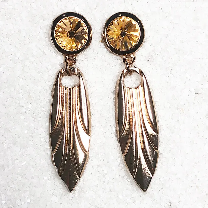 Dazzle dangle earrings