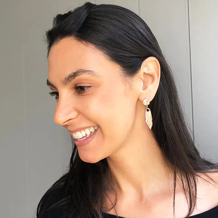 Dazzle dangle earrings