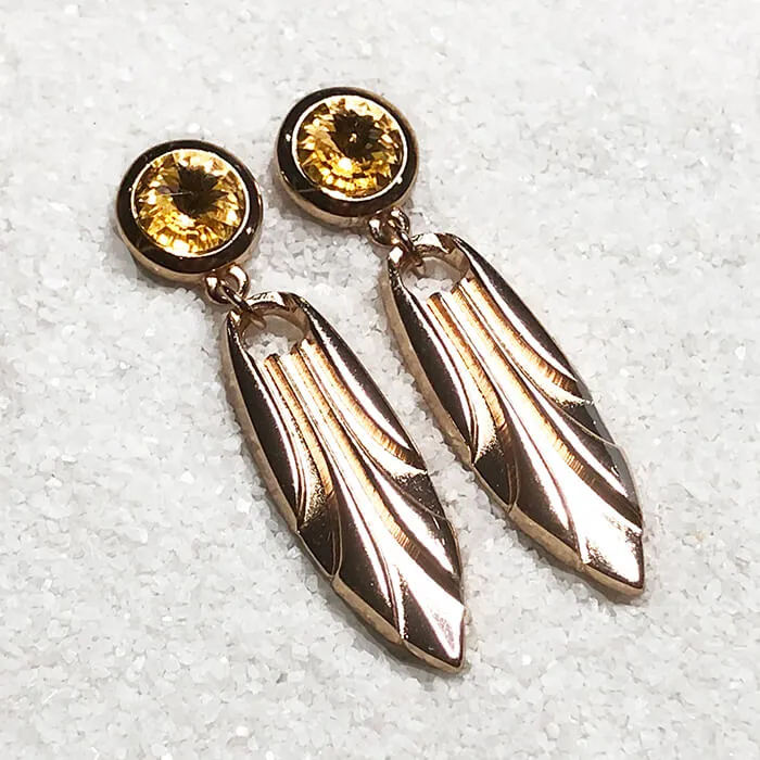 Dazzle dangle earrings