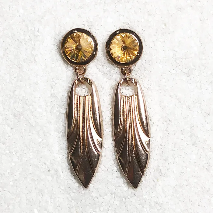 Dazzle dangle earrings