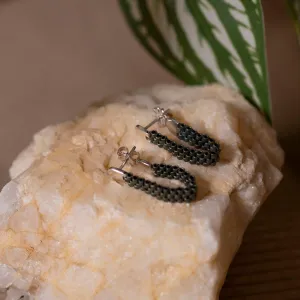 Dewdrop Hoop Earrings