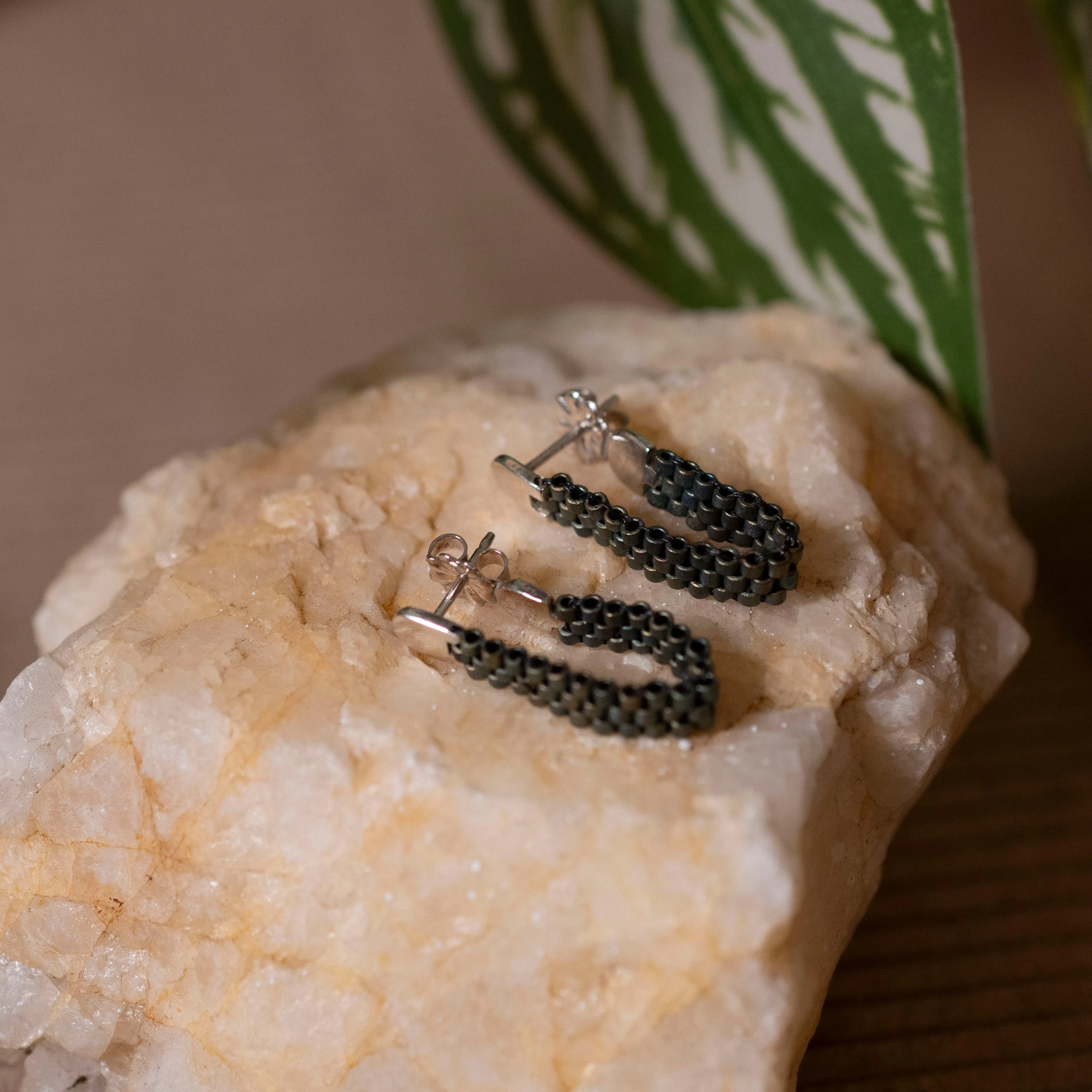 Dewdrop Hoop Earrings
