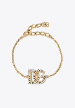 DG Logo Fine Link Bracelet