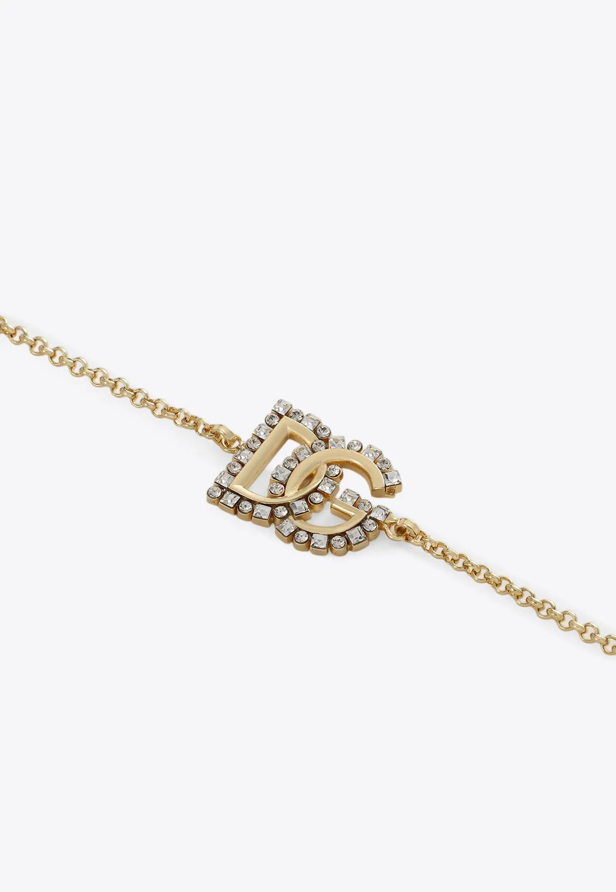 DG Logo Fine Link Bracelet