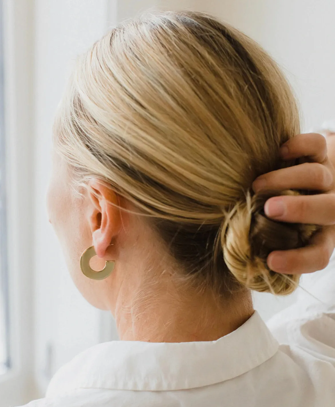 disc earrings