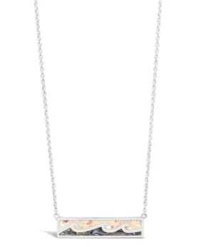 Dune Jewelry Luxe Wave Bar Necklace