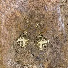 Earring "Iron Cross"