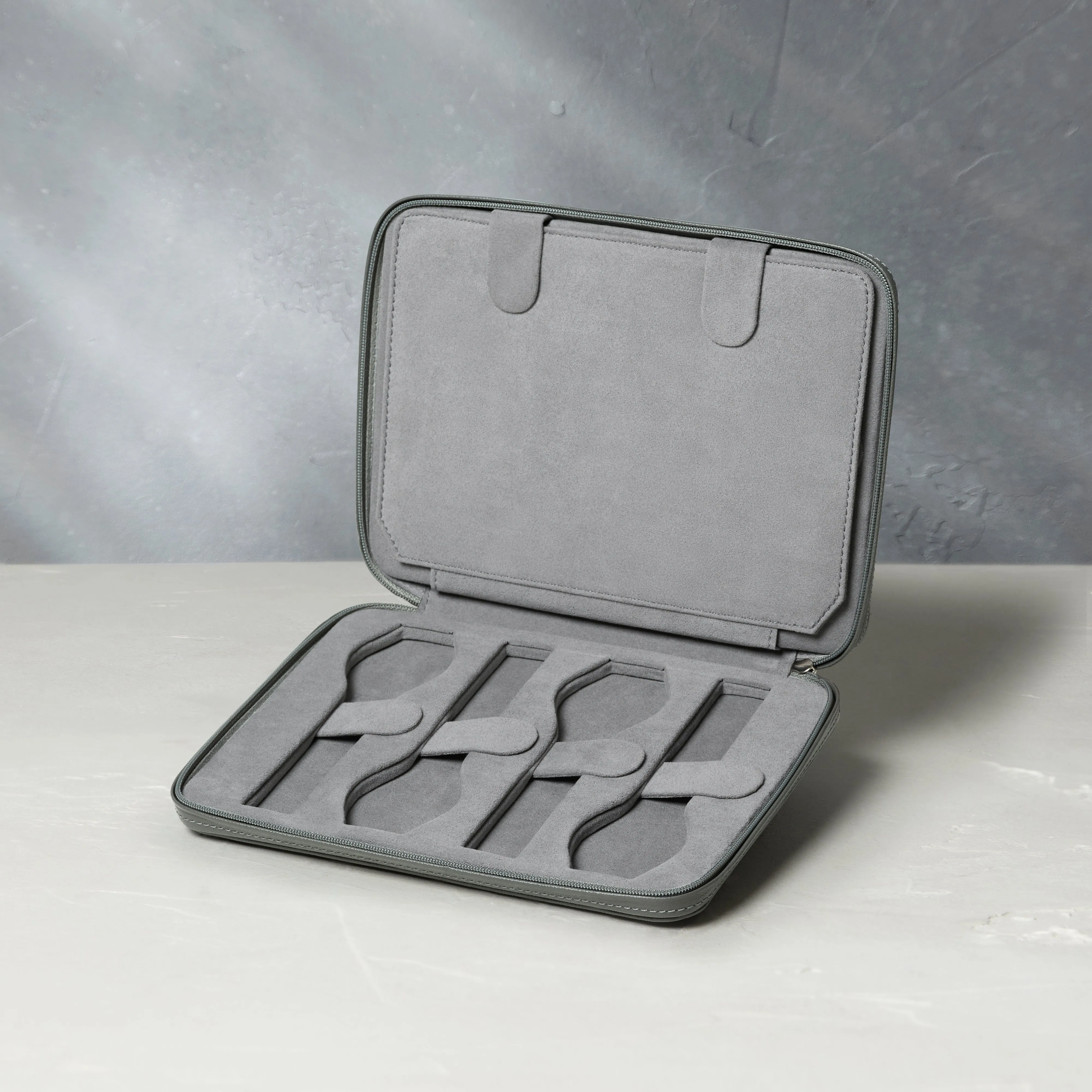 eight-watch folio, saffiano