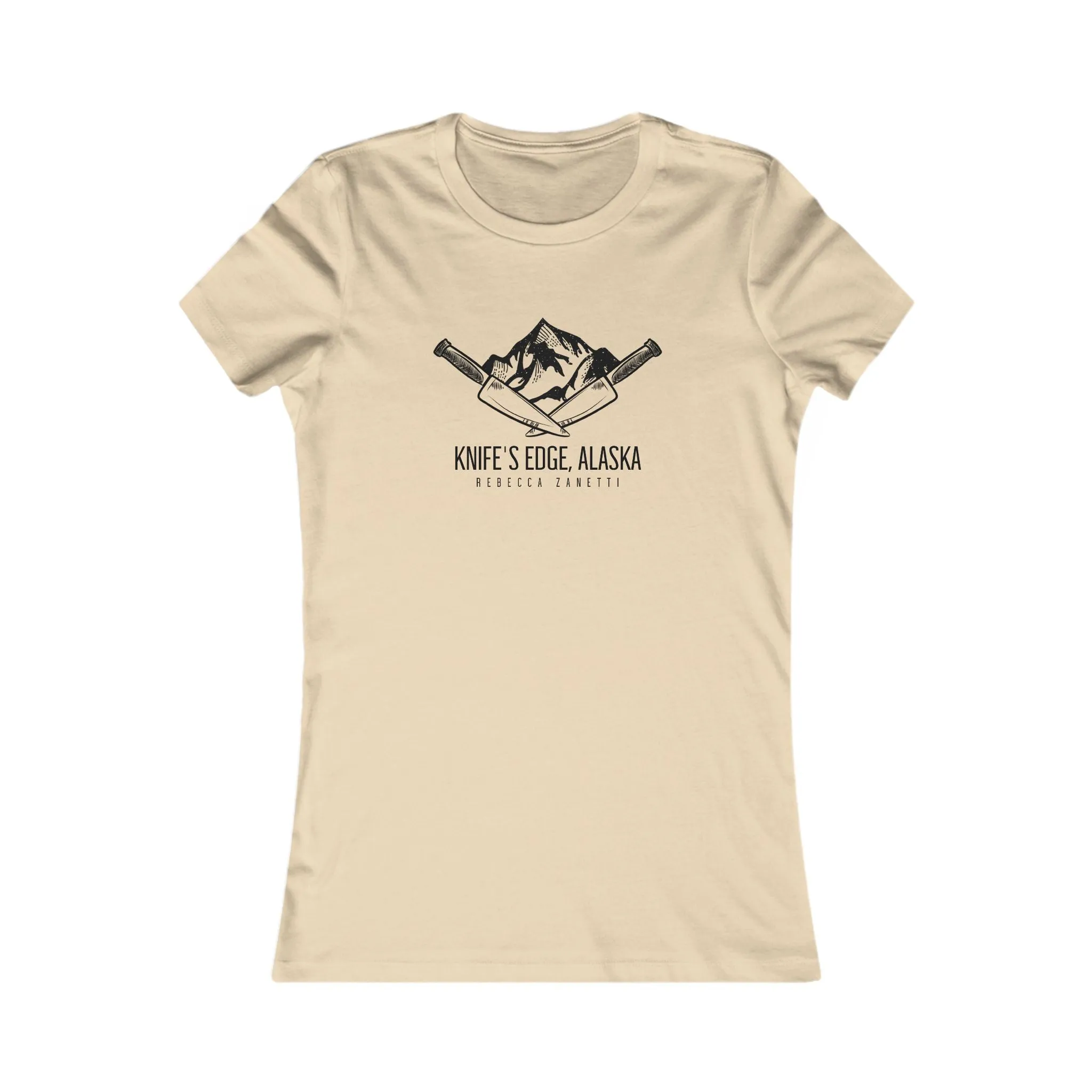Elegant Women's Favorite Tee - Knife's Edge, Alaska