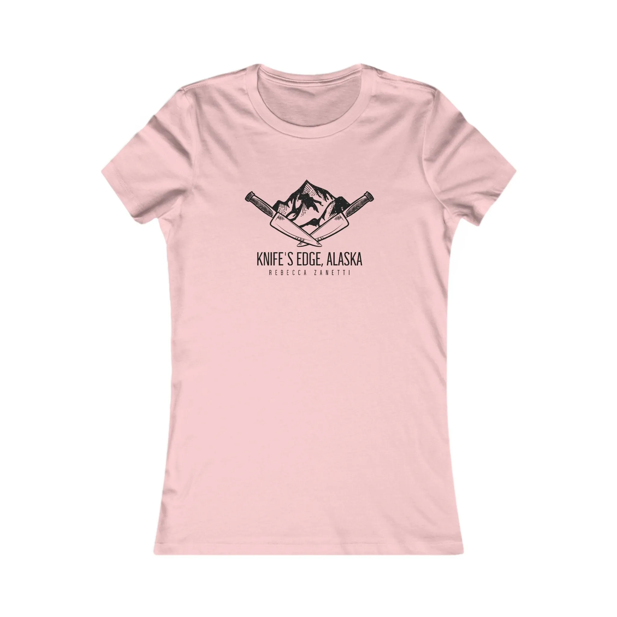 Elegant Women's Favorite Tee - Knife's Edge, Alaska