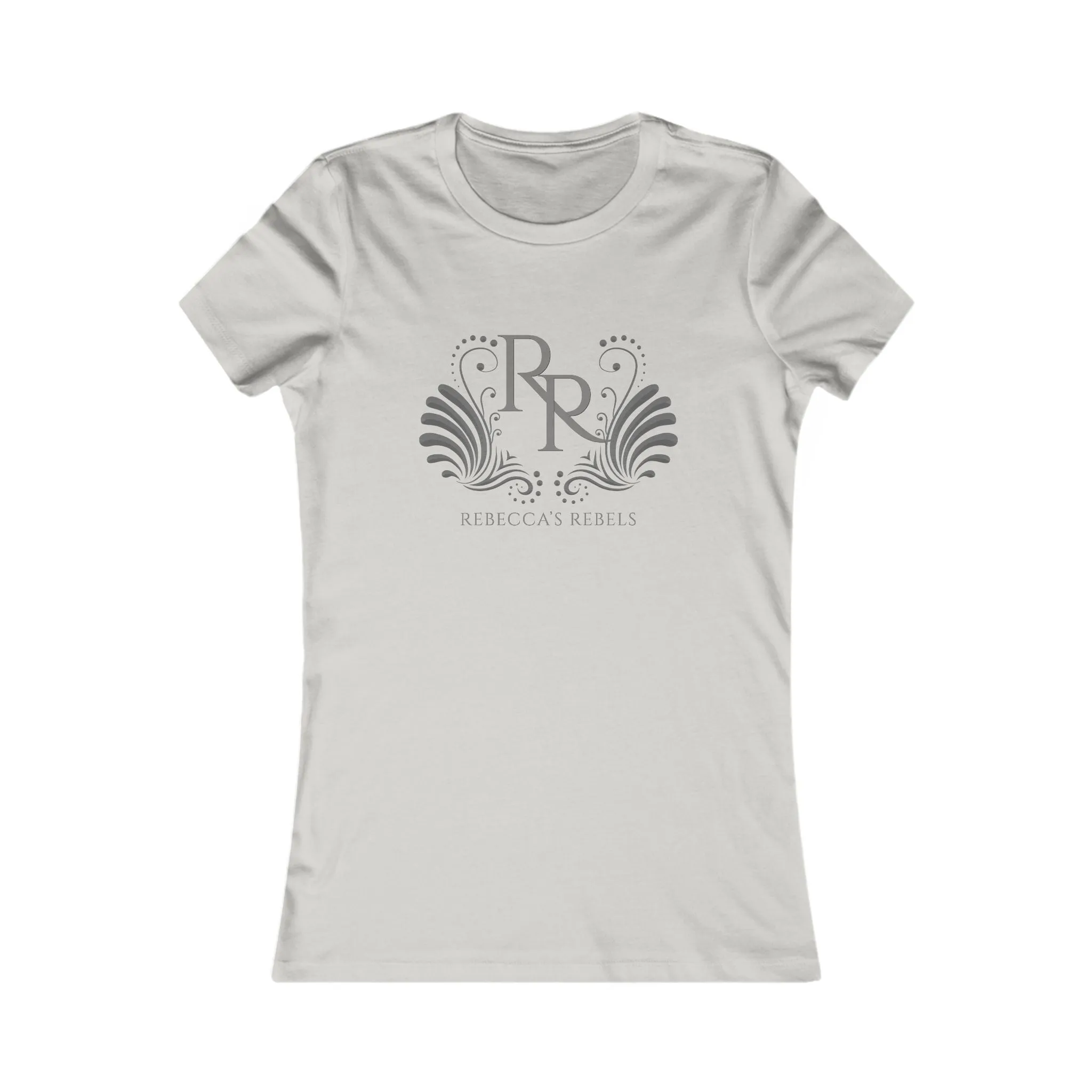 Elegant Women's Favorite Tee - Rebecca's Rebels Gray