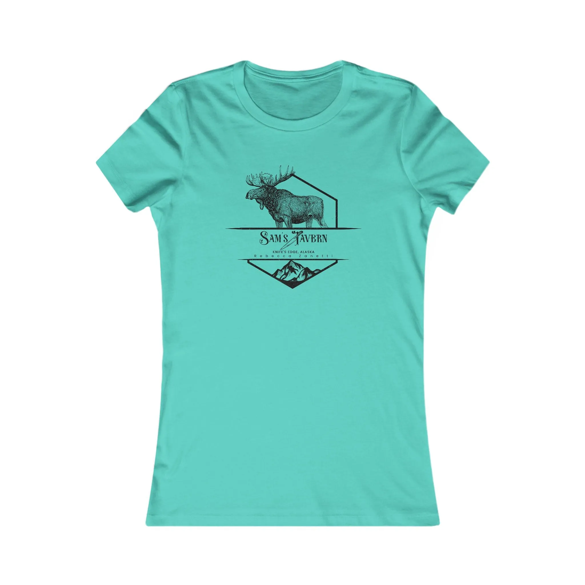 Elegant Women's Favorite Tee - Sam's Tavern | Knife's Edge, Alaska