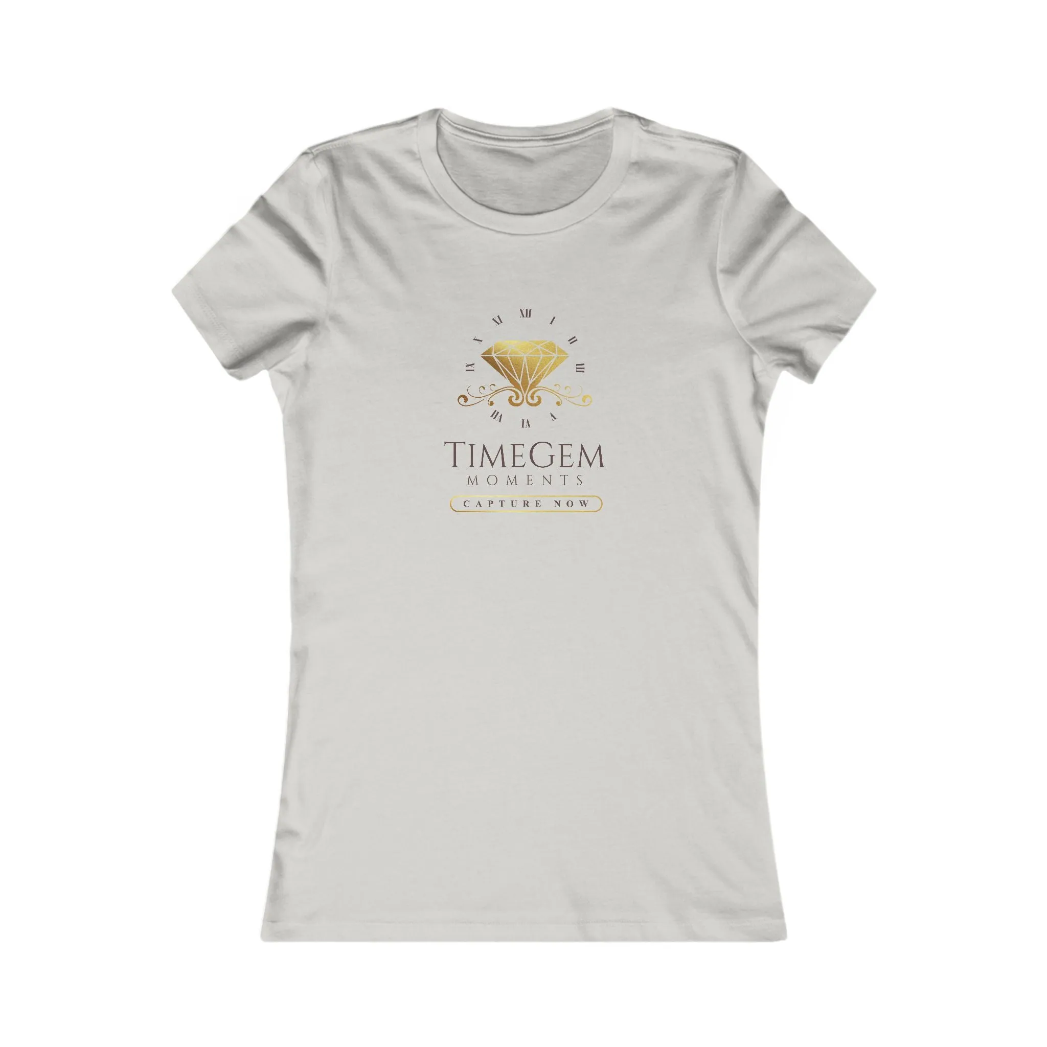 Elegant Women's Favorite Tee - Time Gem Moments
