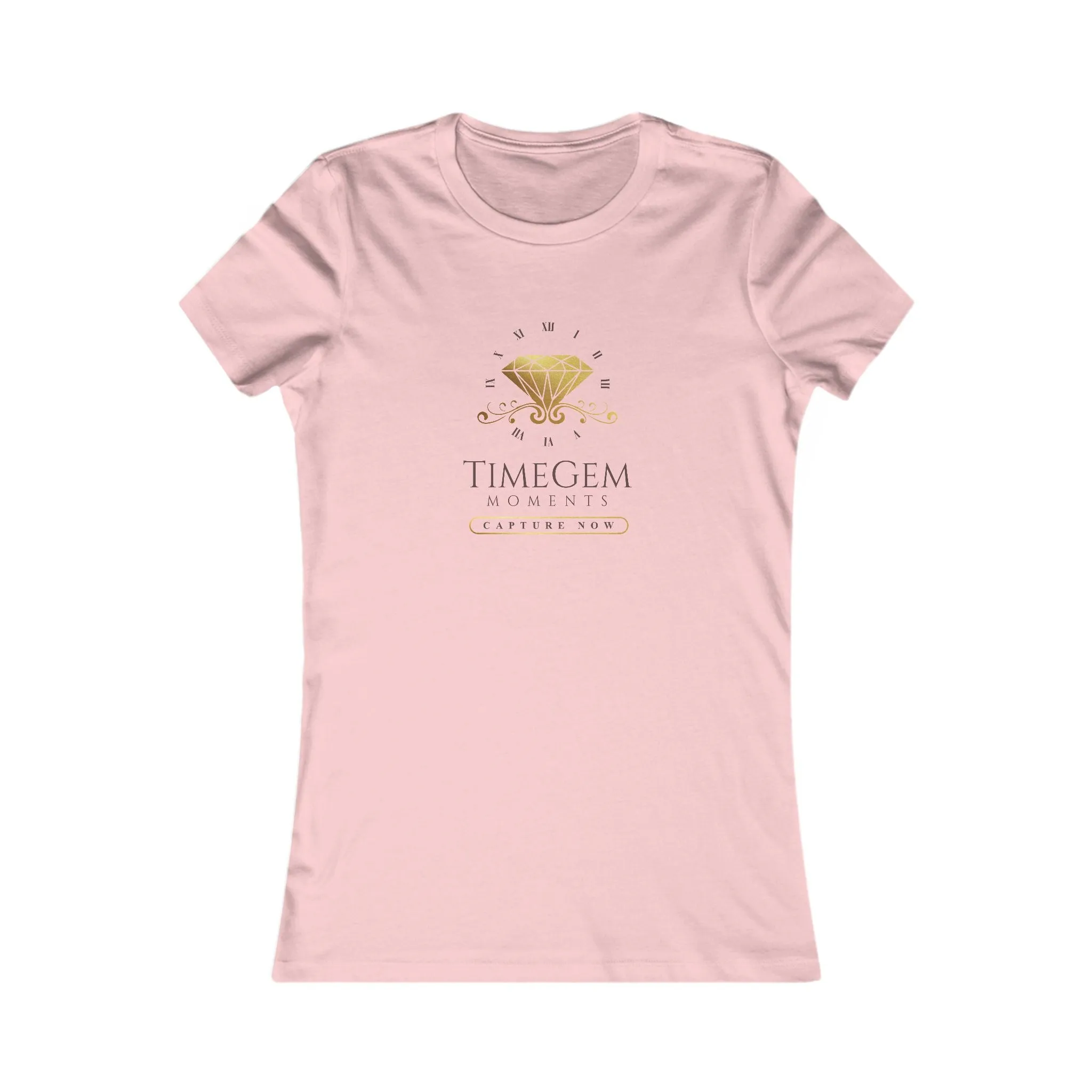 Elegant Women's Favorite Tee - Time Gem Moments