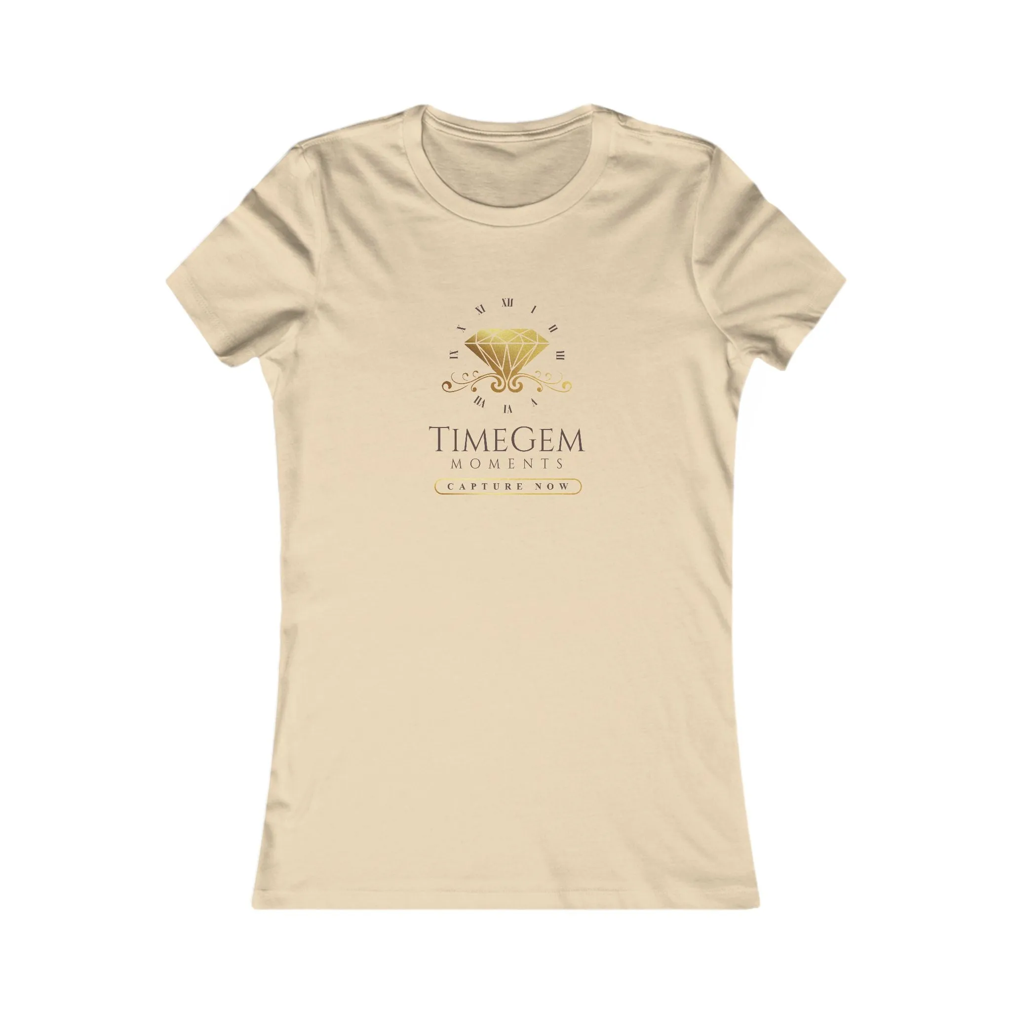 Elegant Women's Favorite Tee - Time Gem Moments