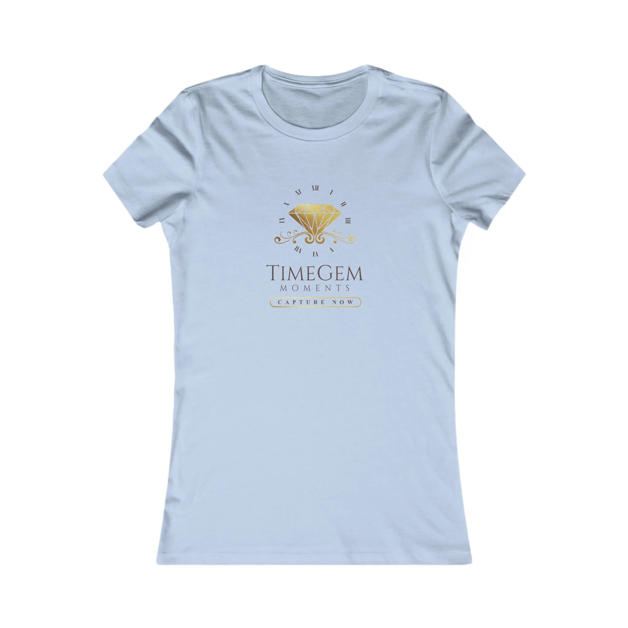 Elegant Women's Favorite Tee - Time Gem Moments