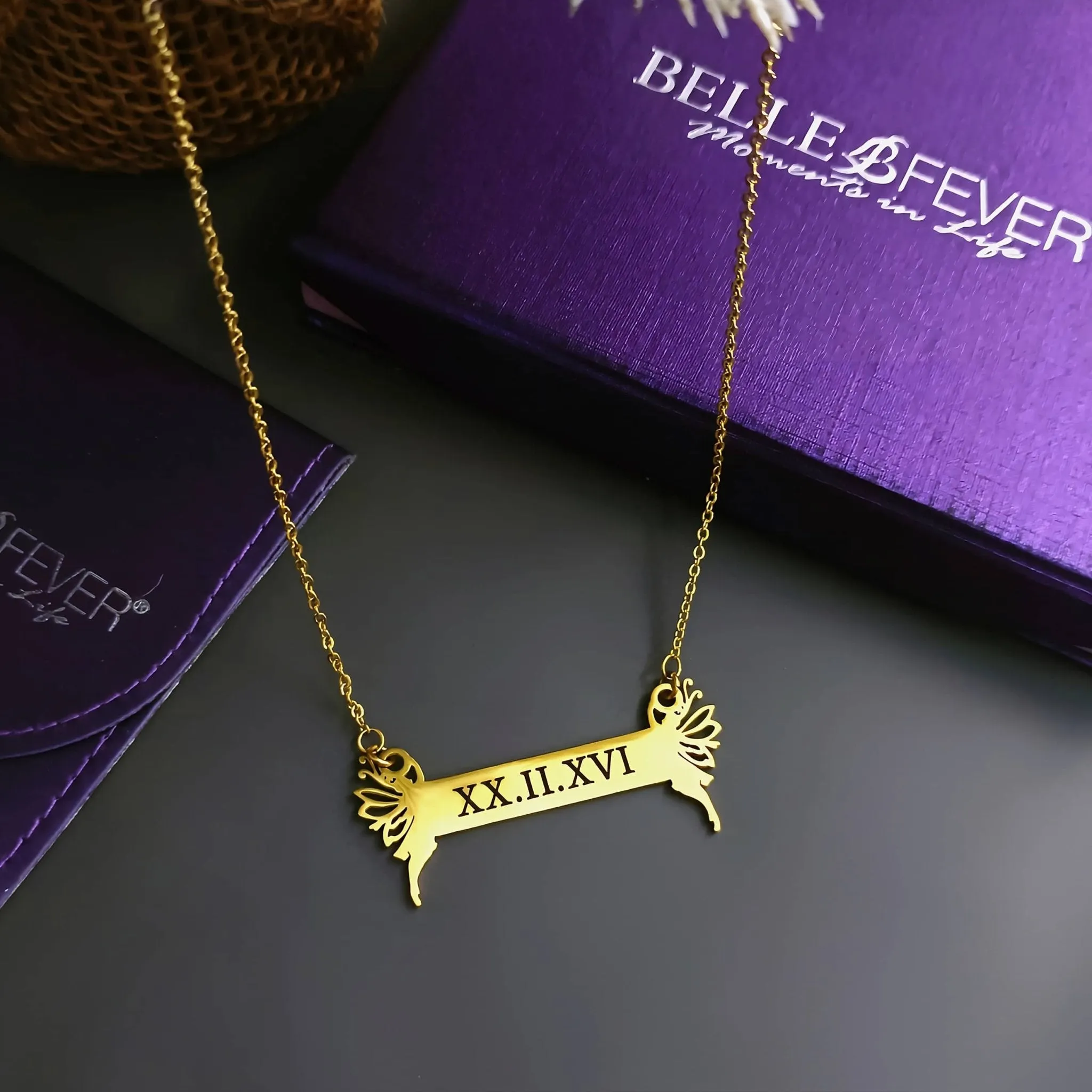 Fairy Name Bar Necklace