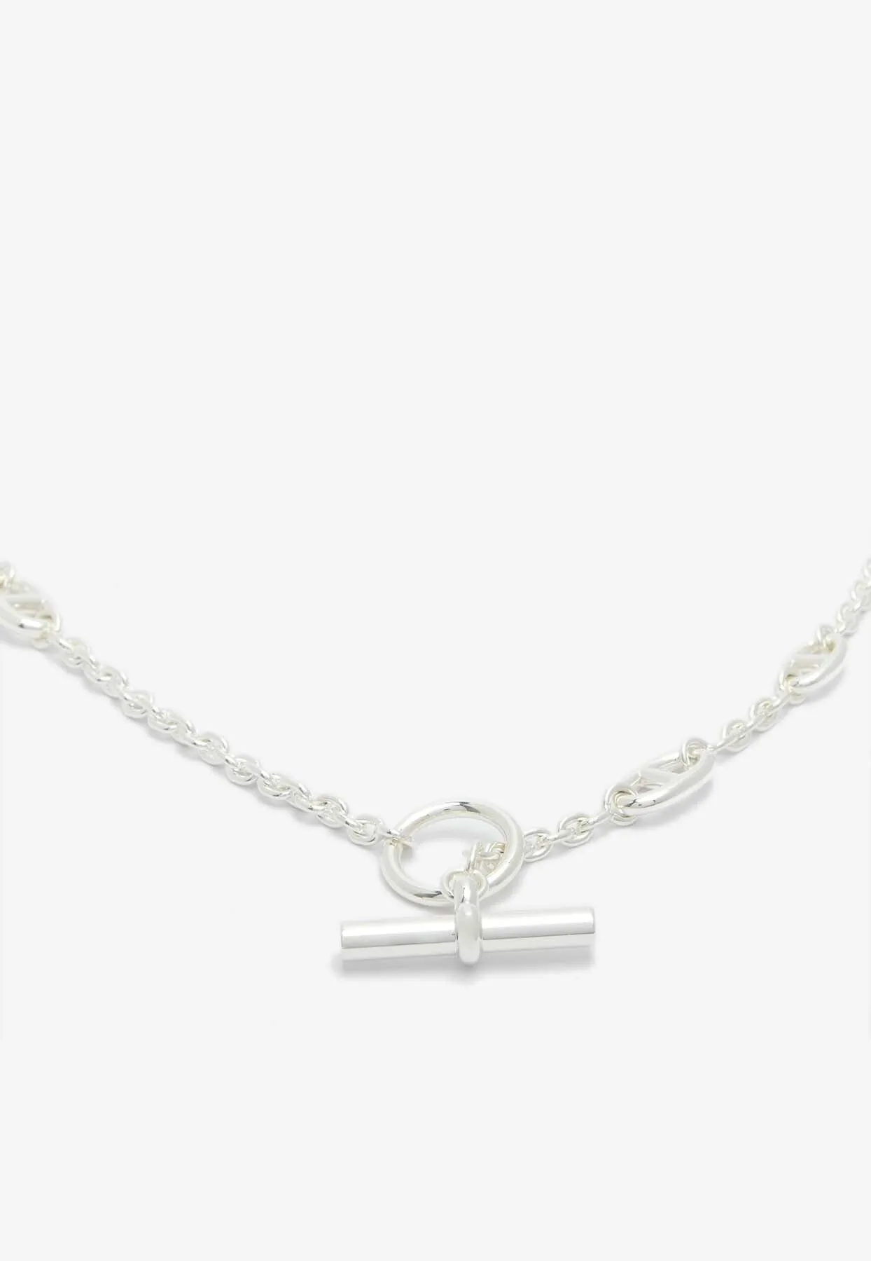 Farandole Long Necklace 80 in Silver