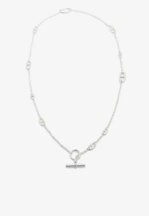 Farandole Long Necklace 80 in Silver